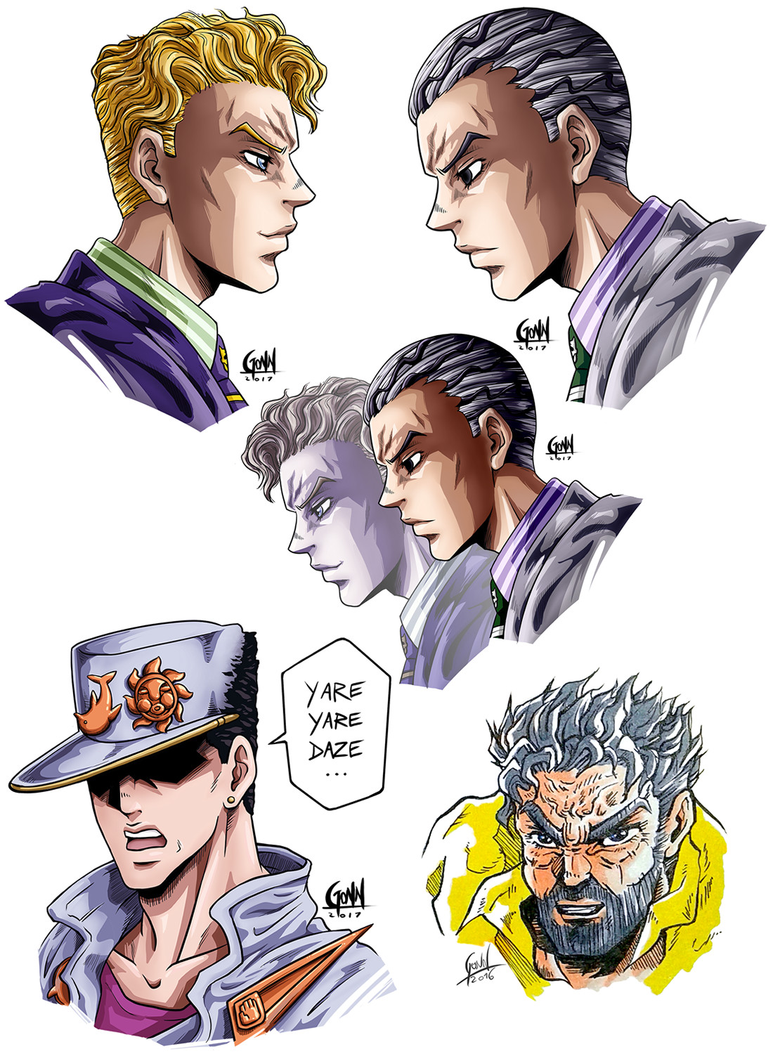 Artstation Jojo S Various 2 Fanart Gonza De La Rosa