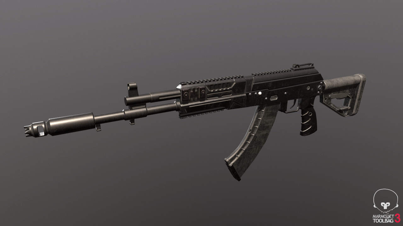 Obe Ragins - AK 15 Assault Rifle