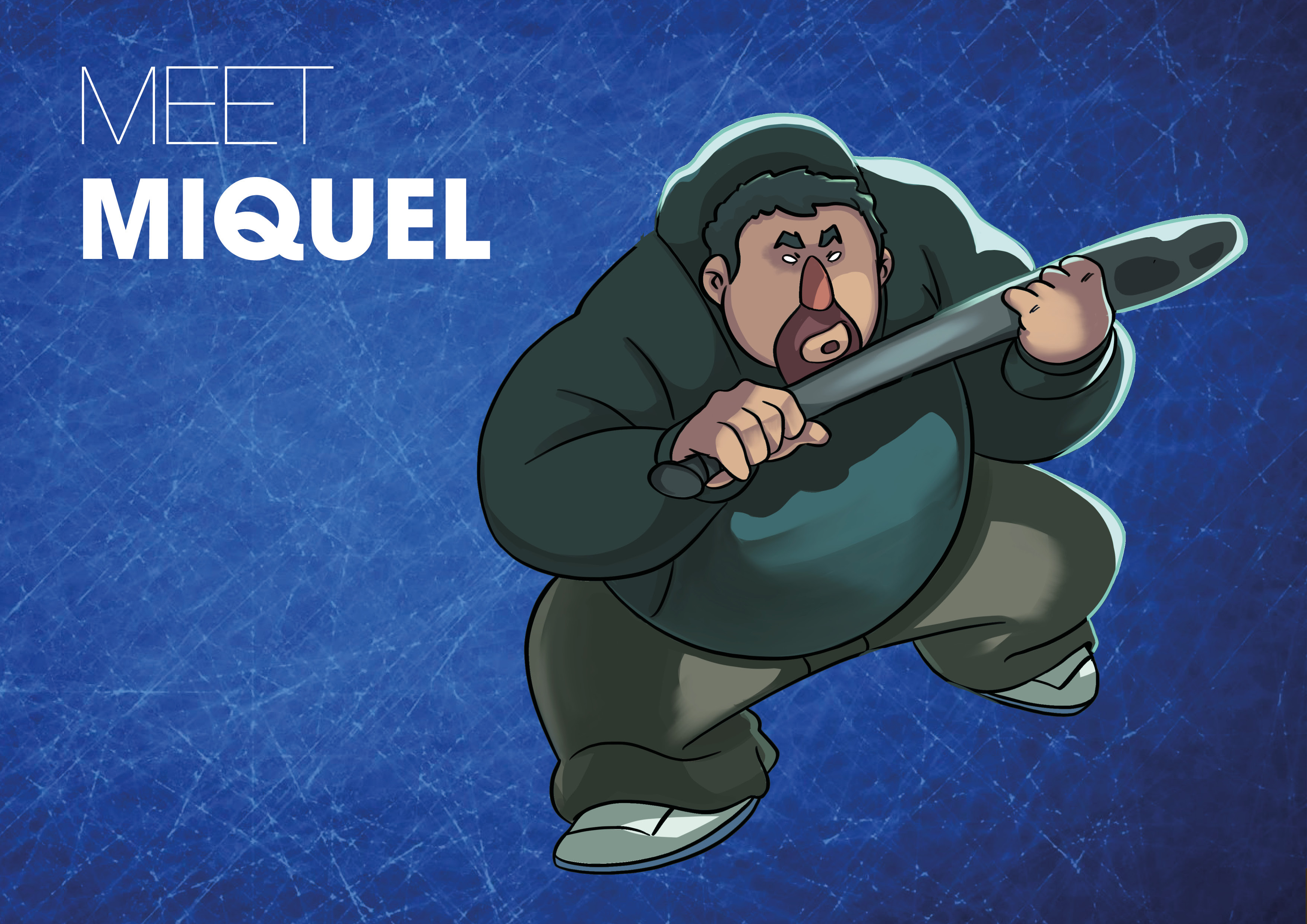 Watch out! Here comes Miquel!