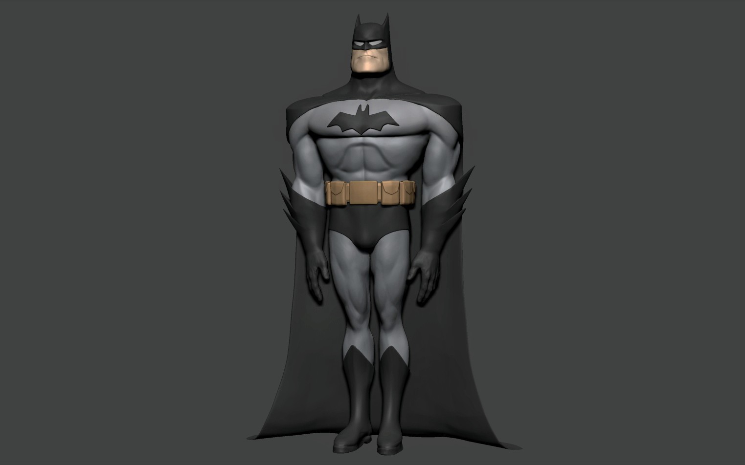ArtStation - Batman the animated series model
