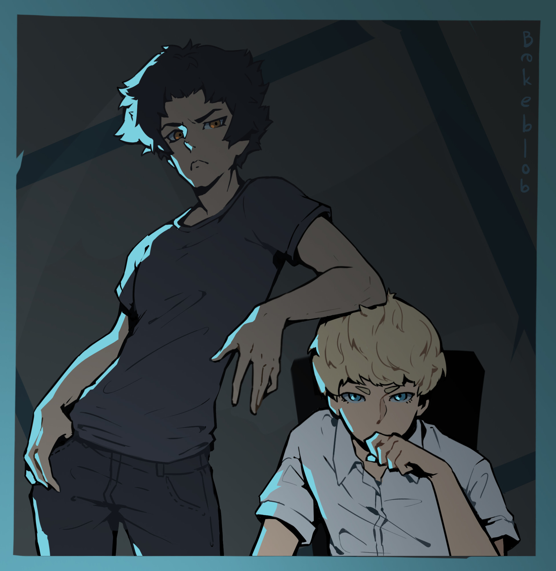 Artstation Fanart Devilman Crybaby Bekeblob As the humans do not stand a chance against the supernatural power of the demons, ryou suggests fusing with a demon. artstation fanart devilman crybaby