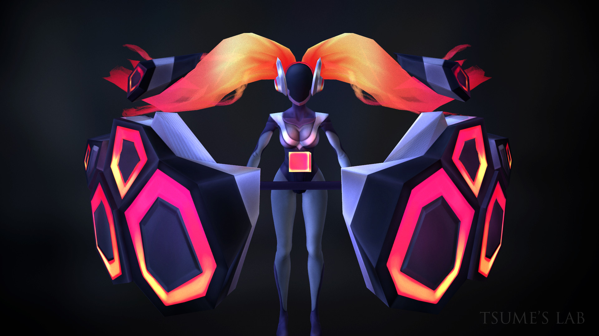 Artstation Dj Sona 3d Model Anastasia Manetti