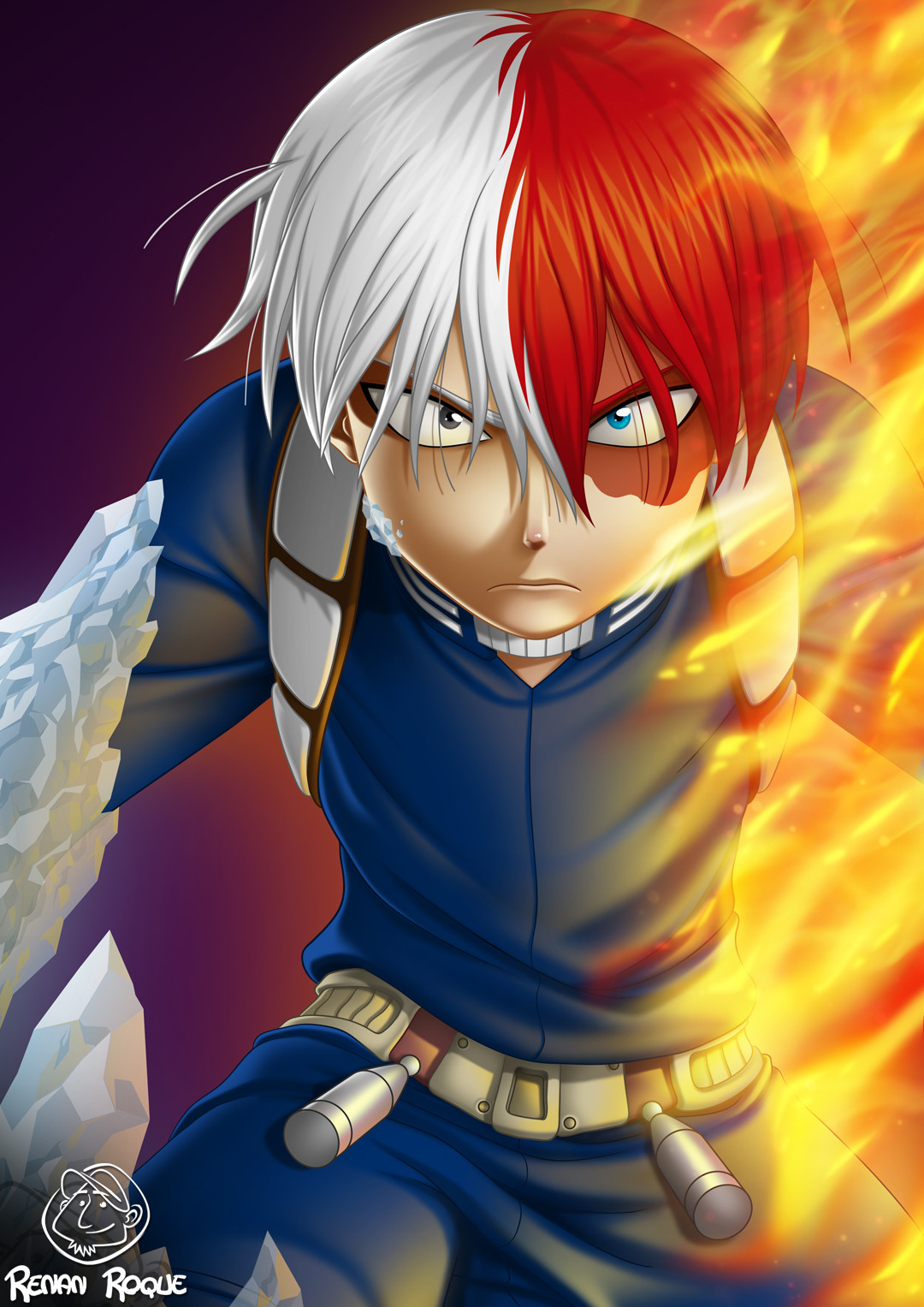 ArtStation - Shoto Todoroki