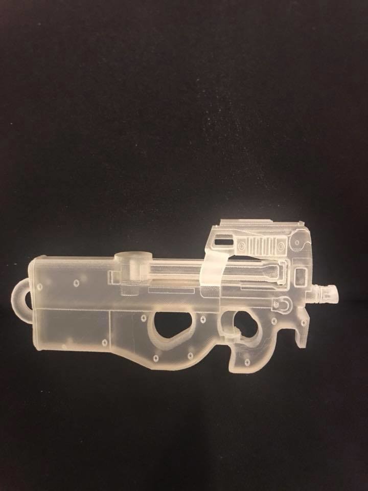 Artstation P90 For 3d Printing Alexander Noble