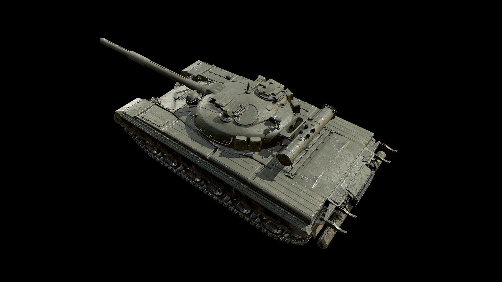 Art Island Studio - T80 battle tank texturing