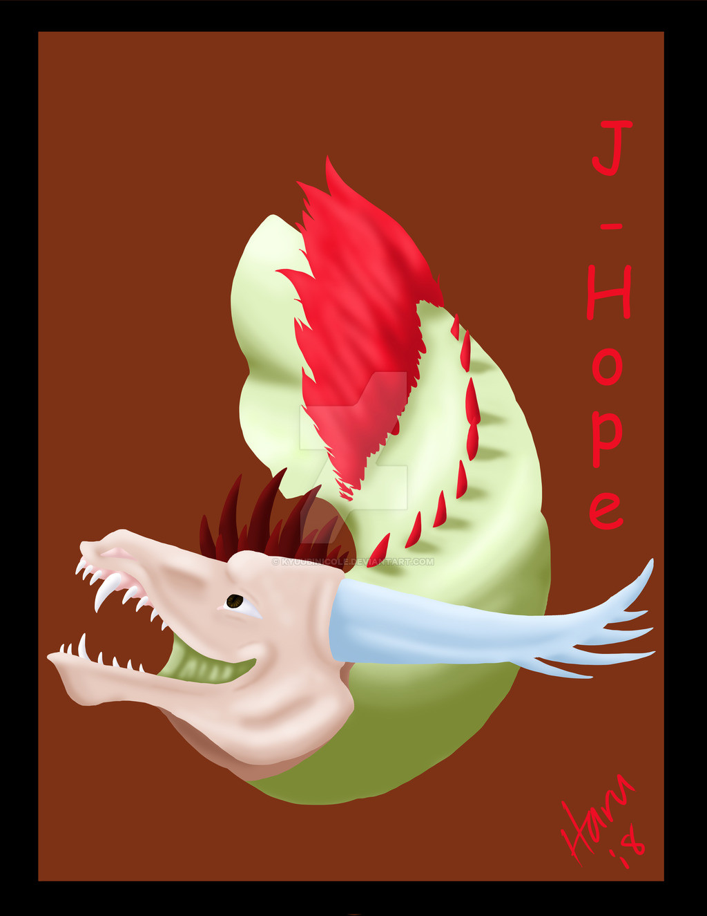 Nicole Drescher Bts Dragon Style J Hope Go Go Nicole Drescher Bts Dragon Style J Hope Go Go