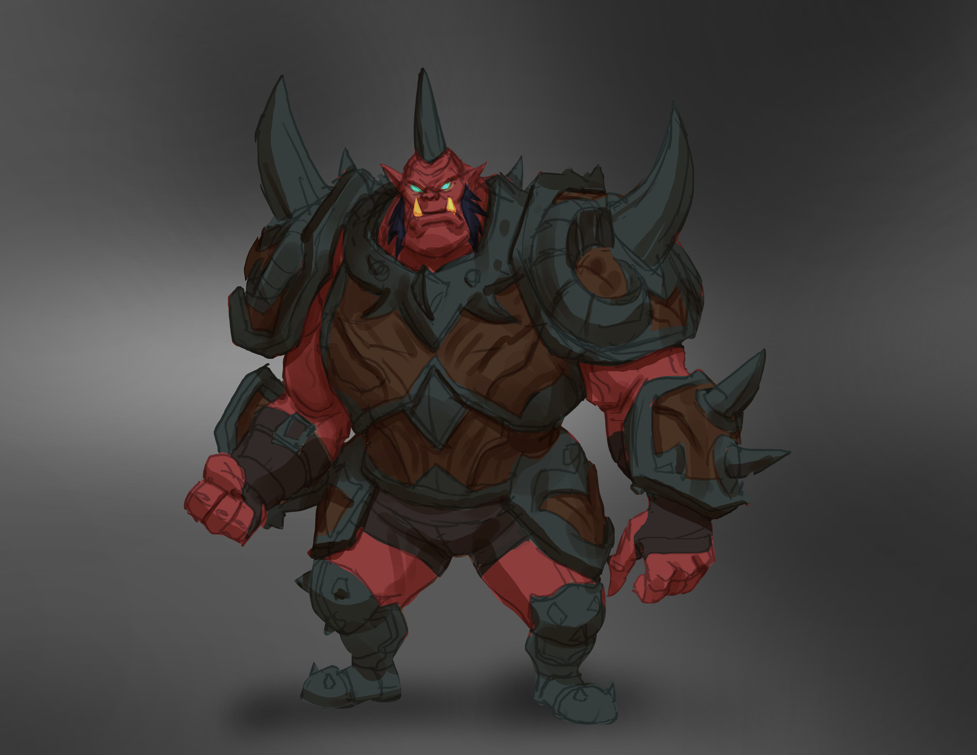 Nathan Stefan - Some boss I ideas I did on OMDU for a Boss minion at ...
