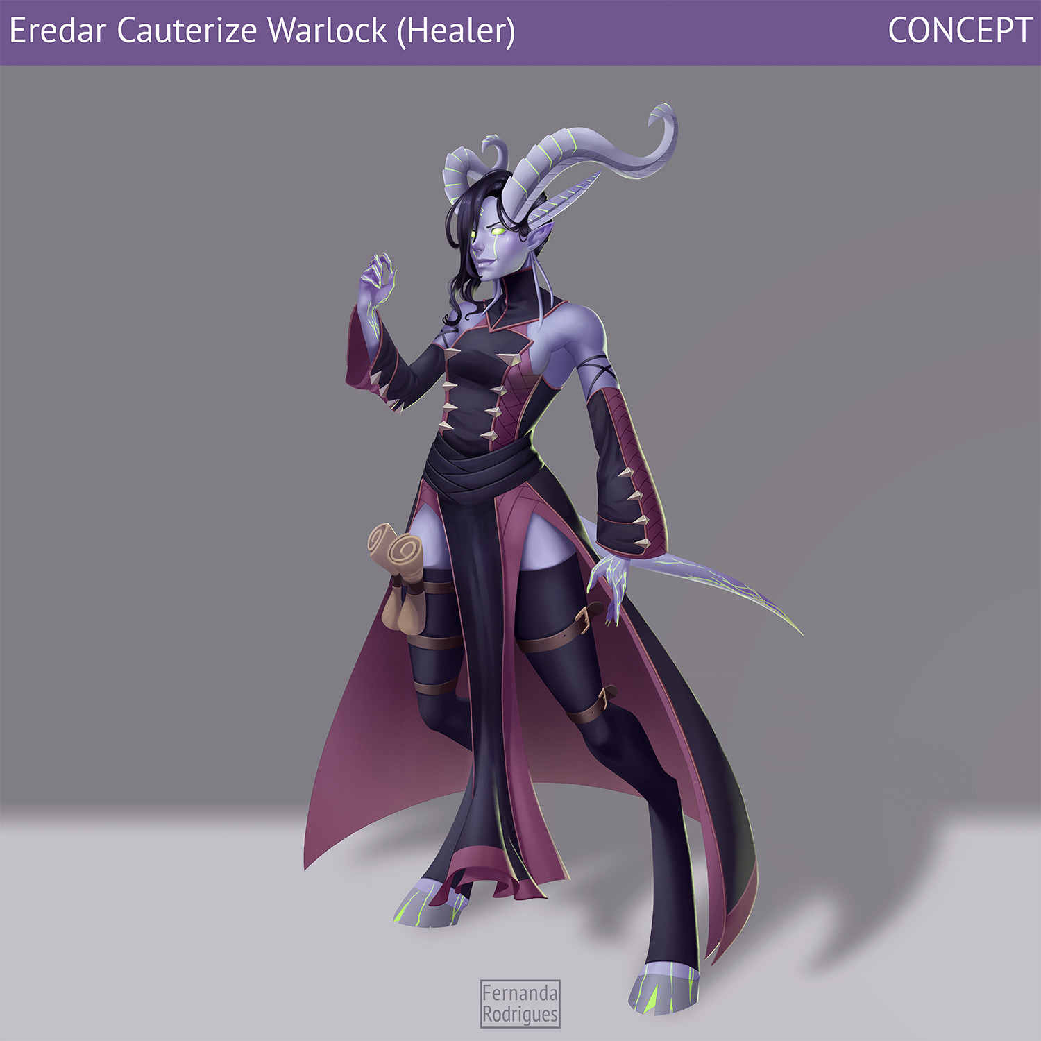 Fernanda Rodrigues - Eredar Warlock
