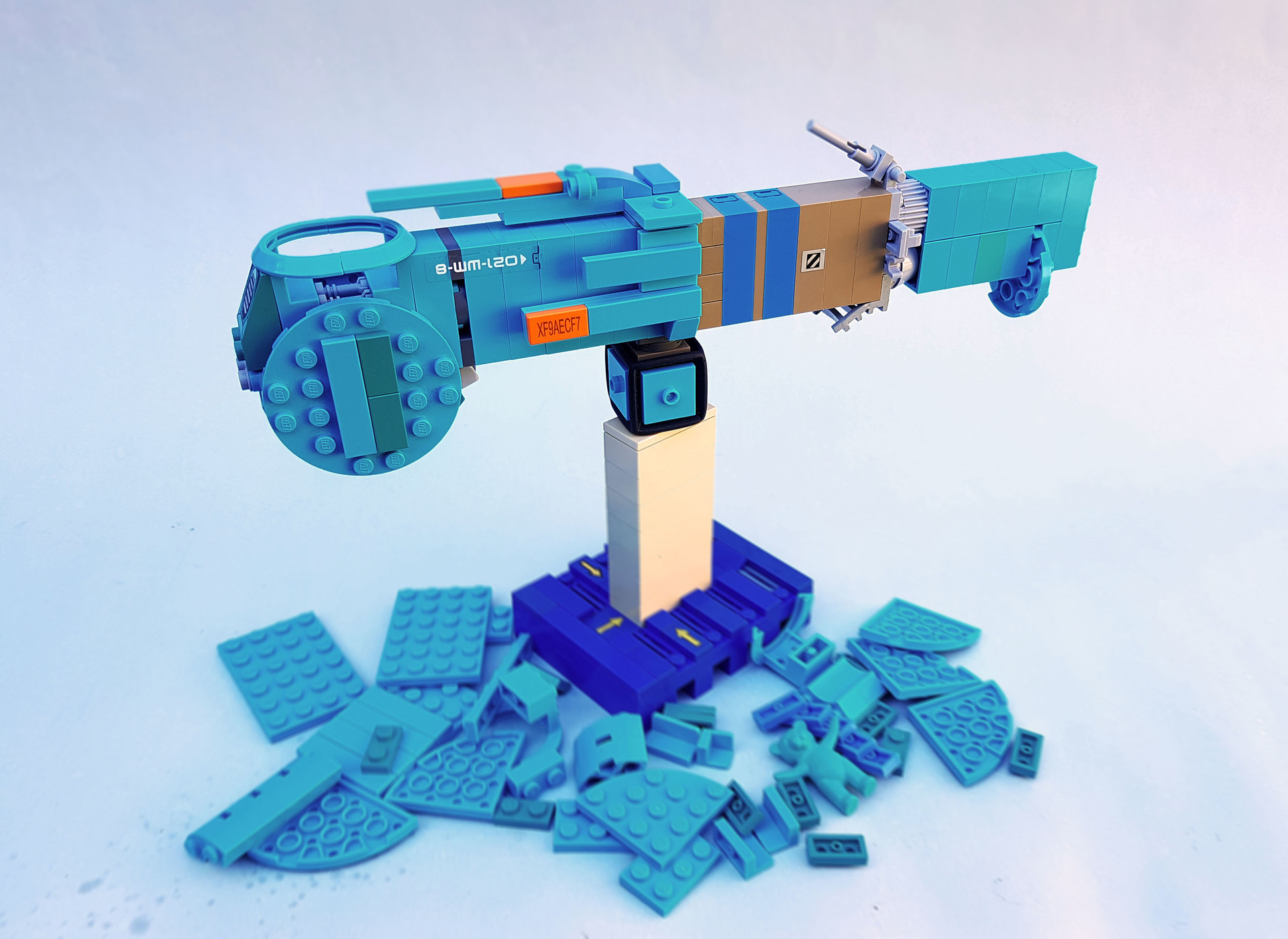 Lego shop microscale spaceships