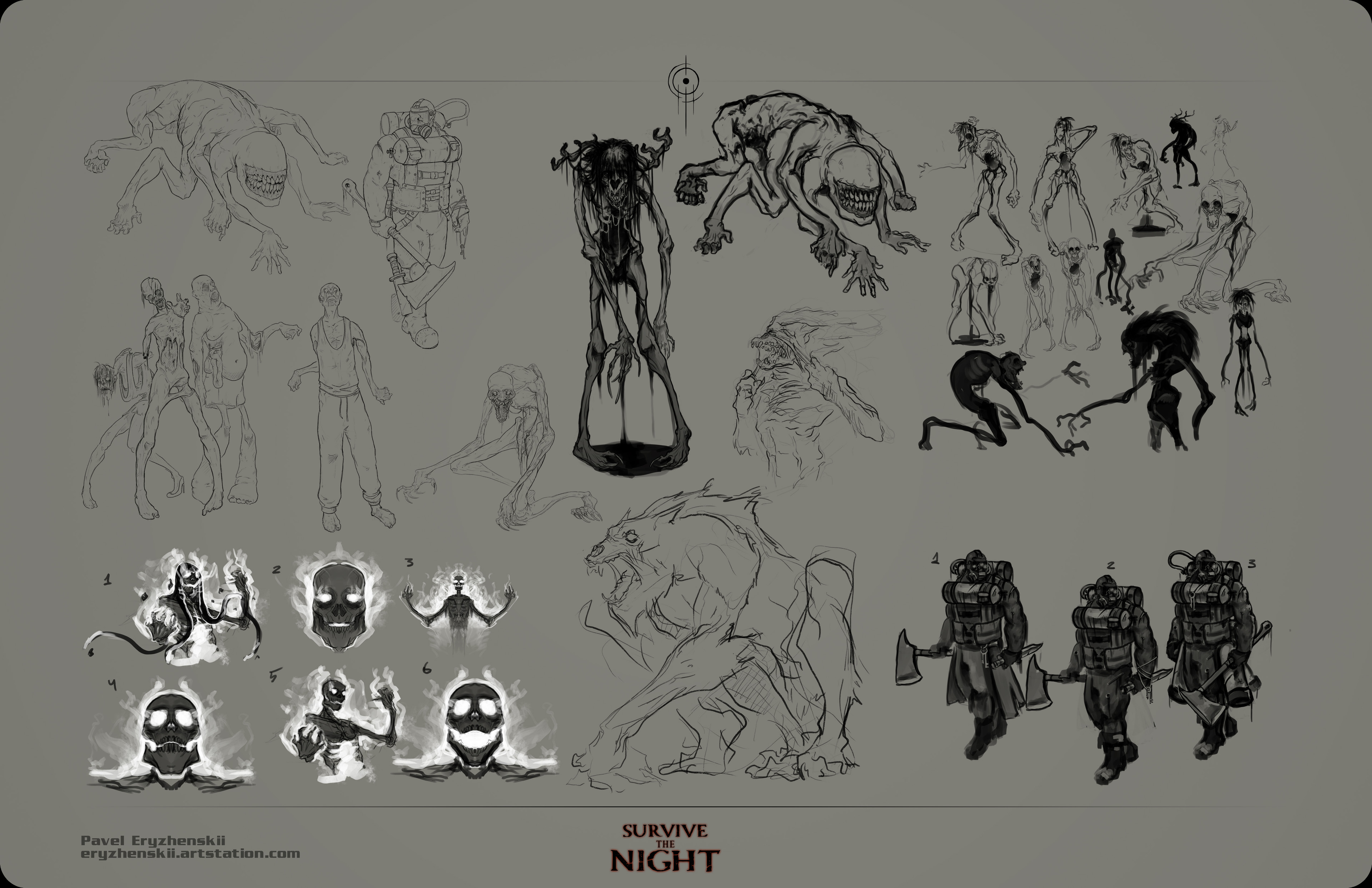 Some of the thumbnails and other WIP stuff.
