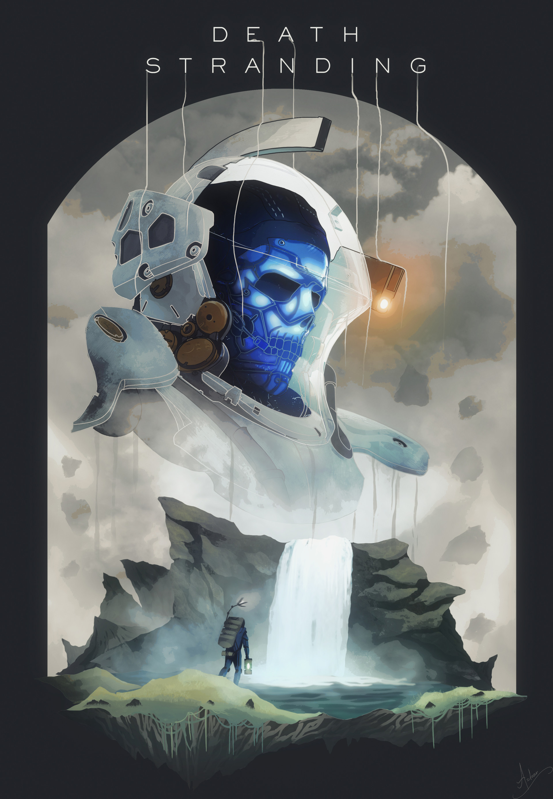Artstation Death Stranding Syed Ali Qaiser