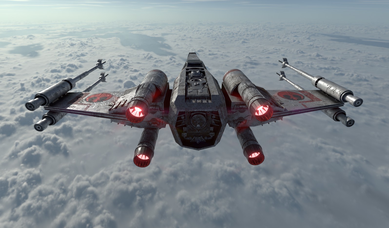 X wing back online