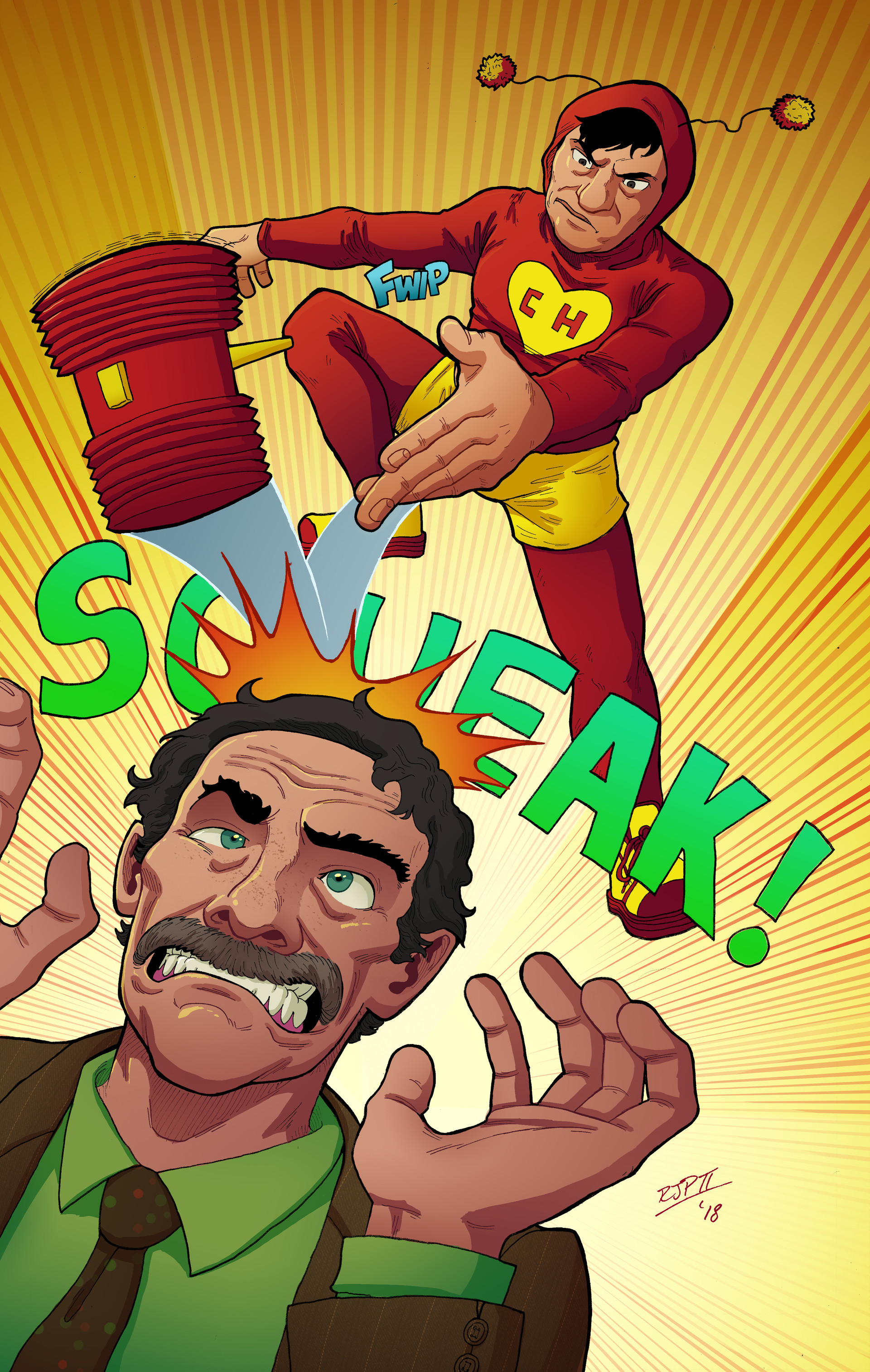 Artstation Chapulin Colorado Robbie J Peron Ii