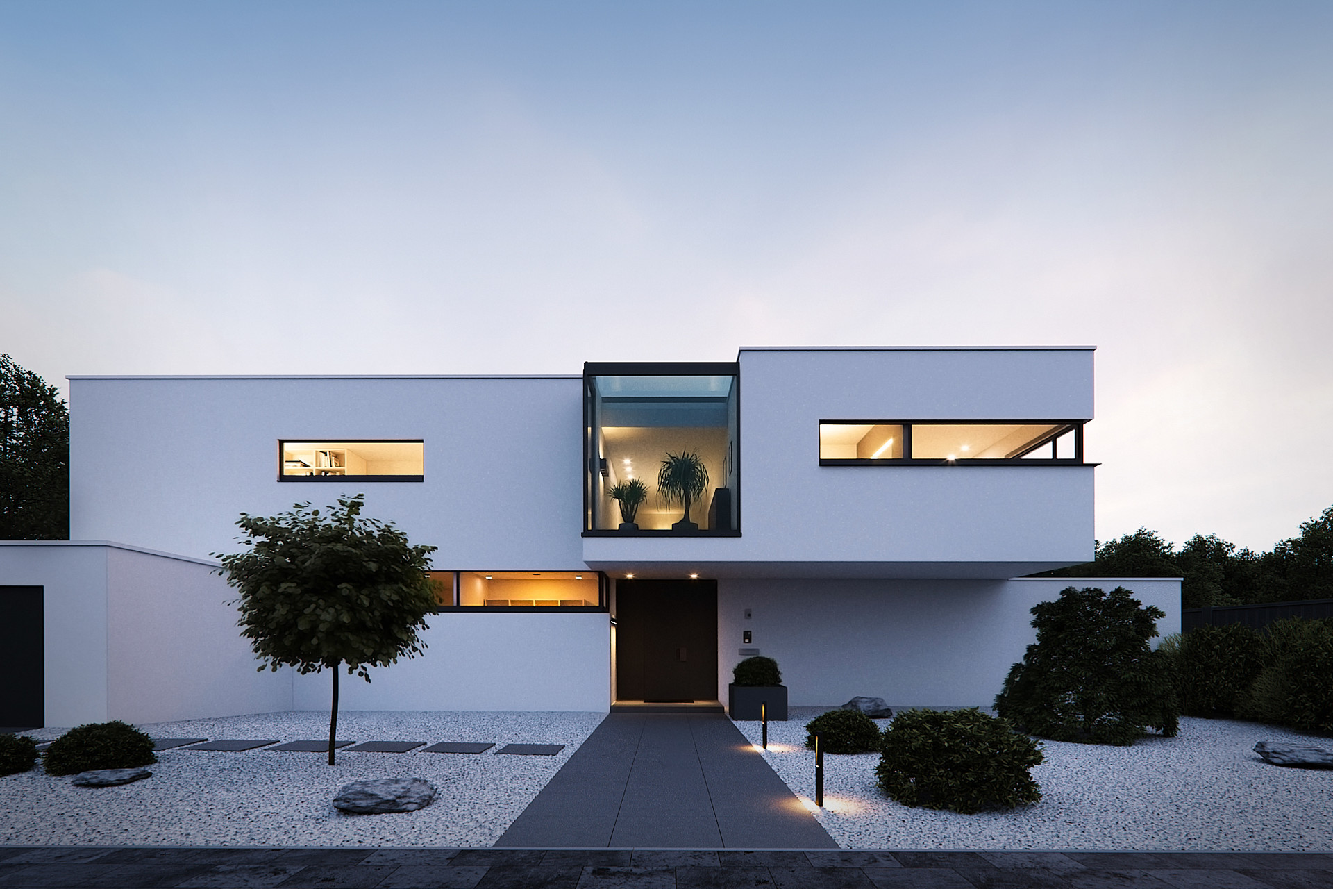 Aram Avetisyan Konsequent Modern By Falke Architekten 3d Visualization