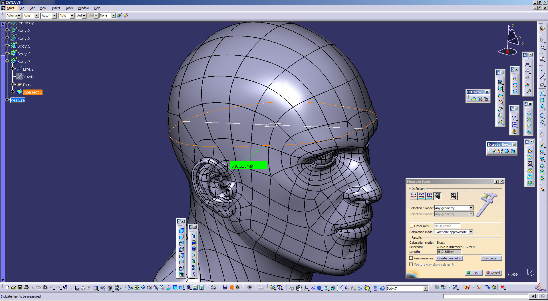 Artstation Cad Friendly Man Head Model M1p1d0v1head Aleksandr