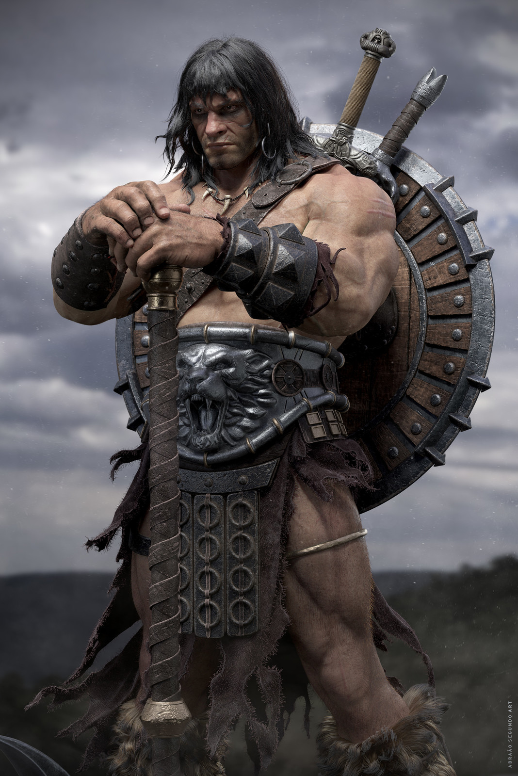 CONAN | 3/4
Modeling and render done by Abraao Segundo.(https://www.artstation.com/abraao_segundo)