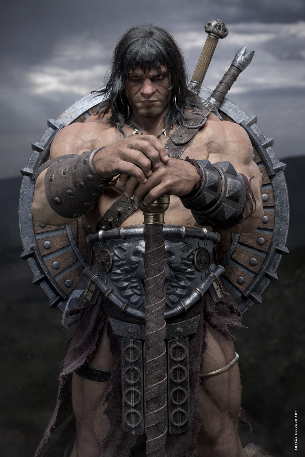 CONAN | FRONT
Modeling and render done by Abraao Segundo.(https://www.artstation.com/abraao_segundo)