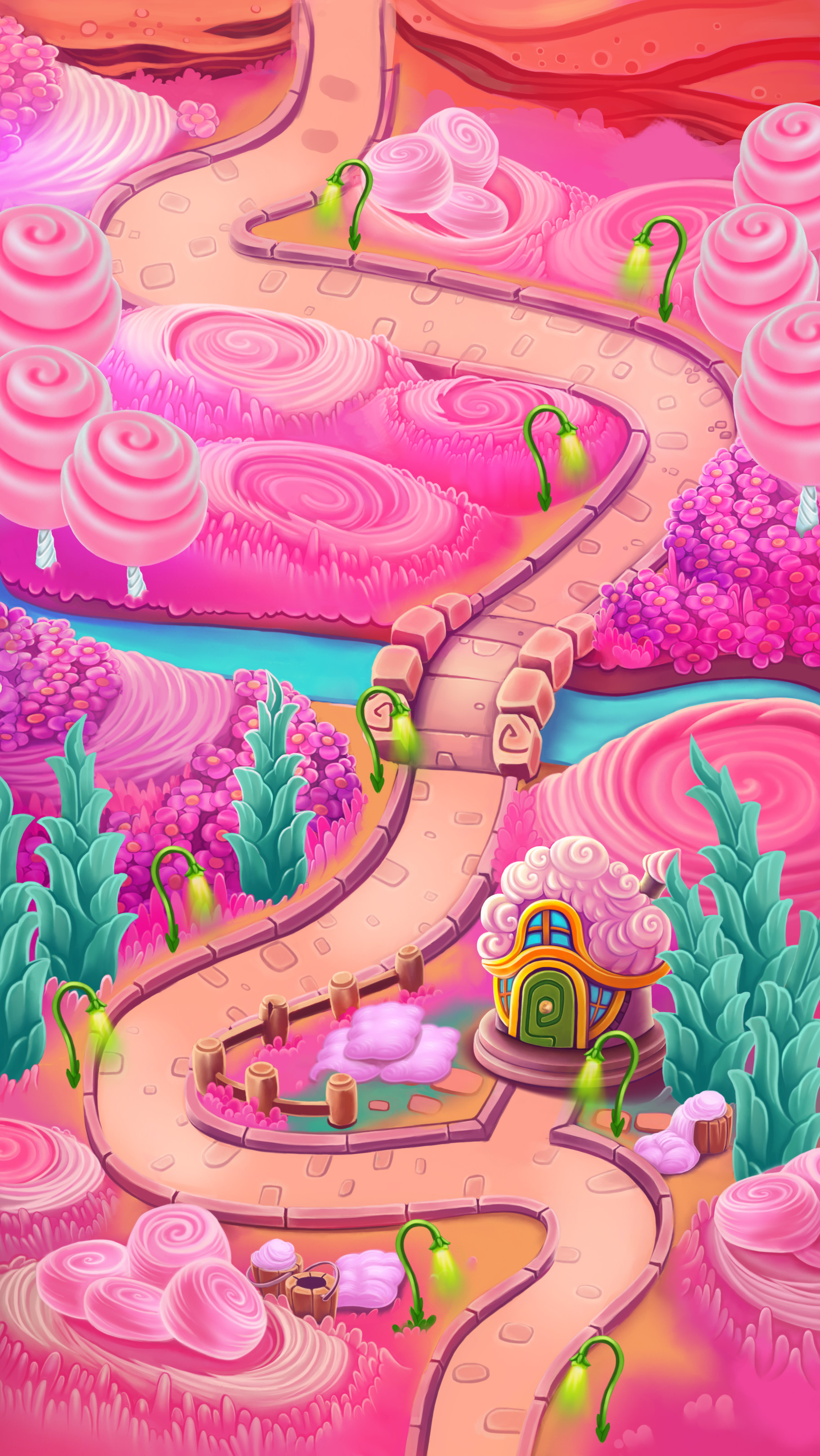 ArtStation crafty candy map