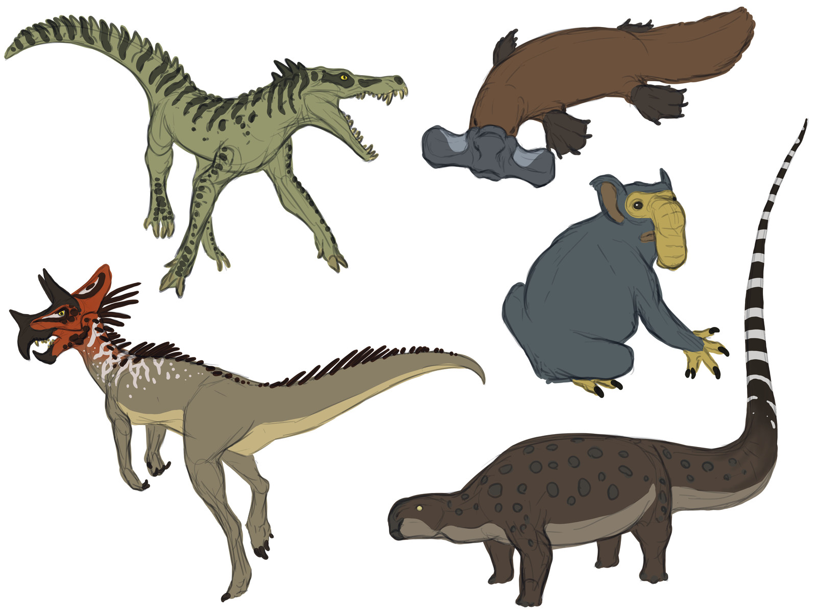 speculative evolution dinosaurs