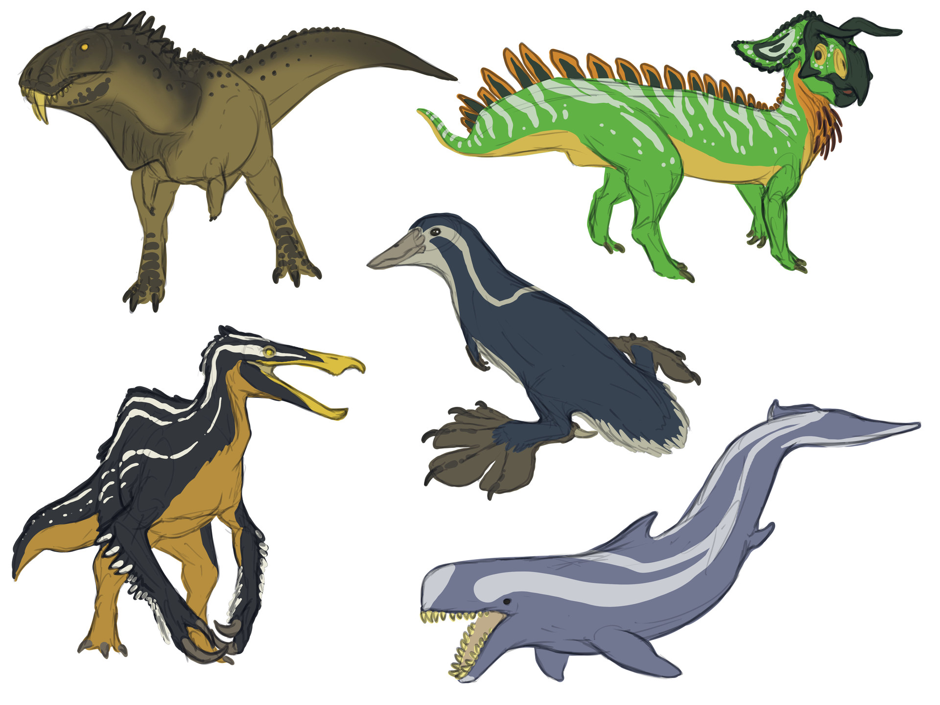 Chase Septer Speculative Evolution Project Seiek