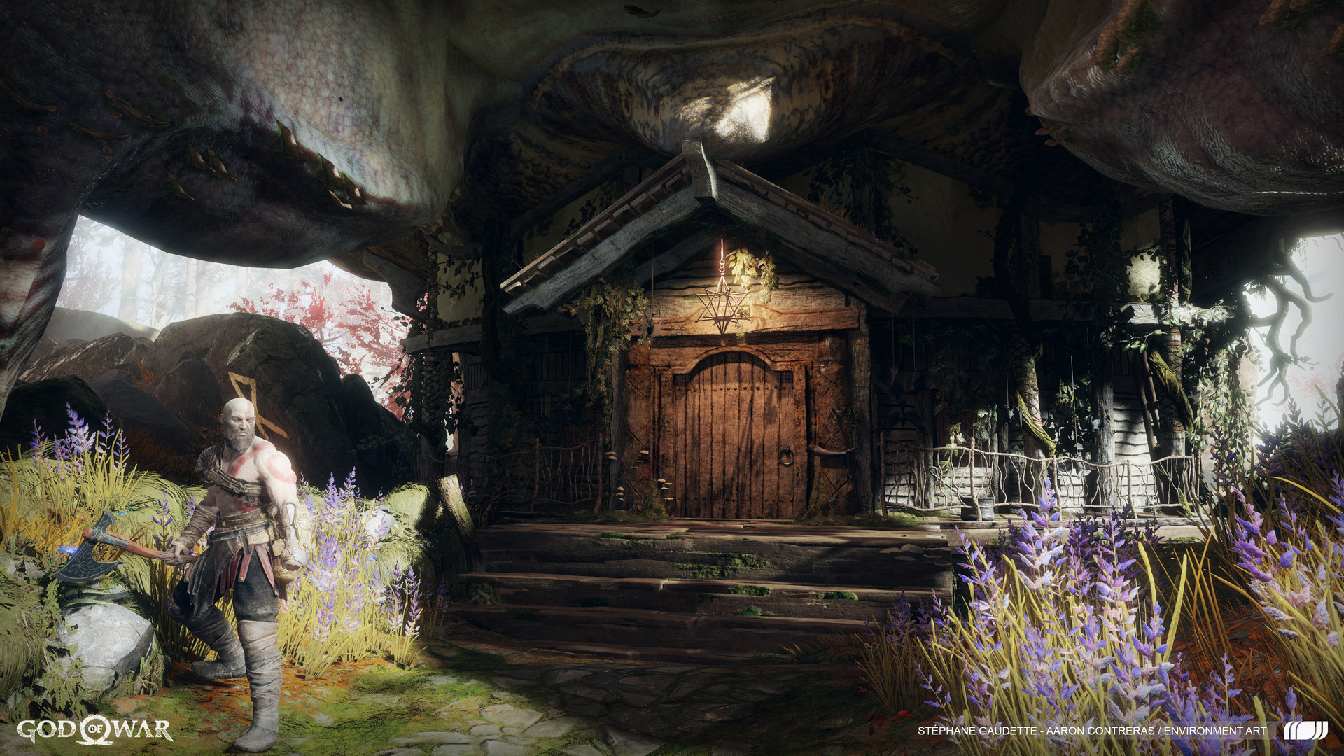 Stéphane Gaudette God of War Freya's House