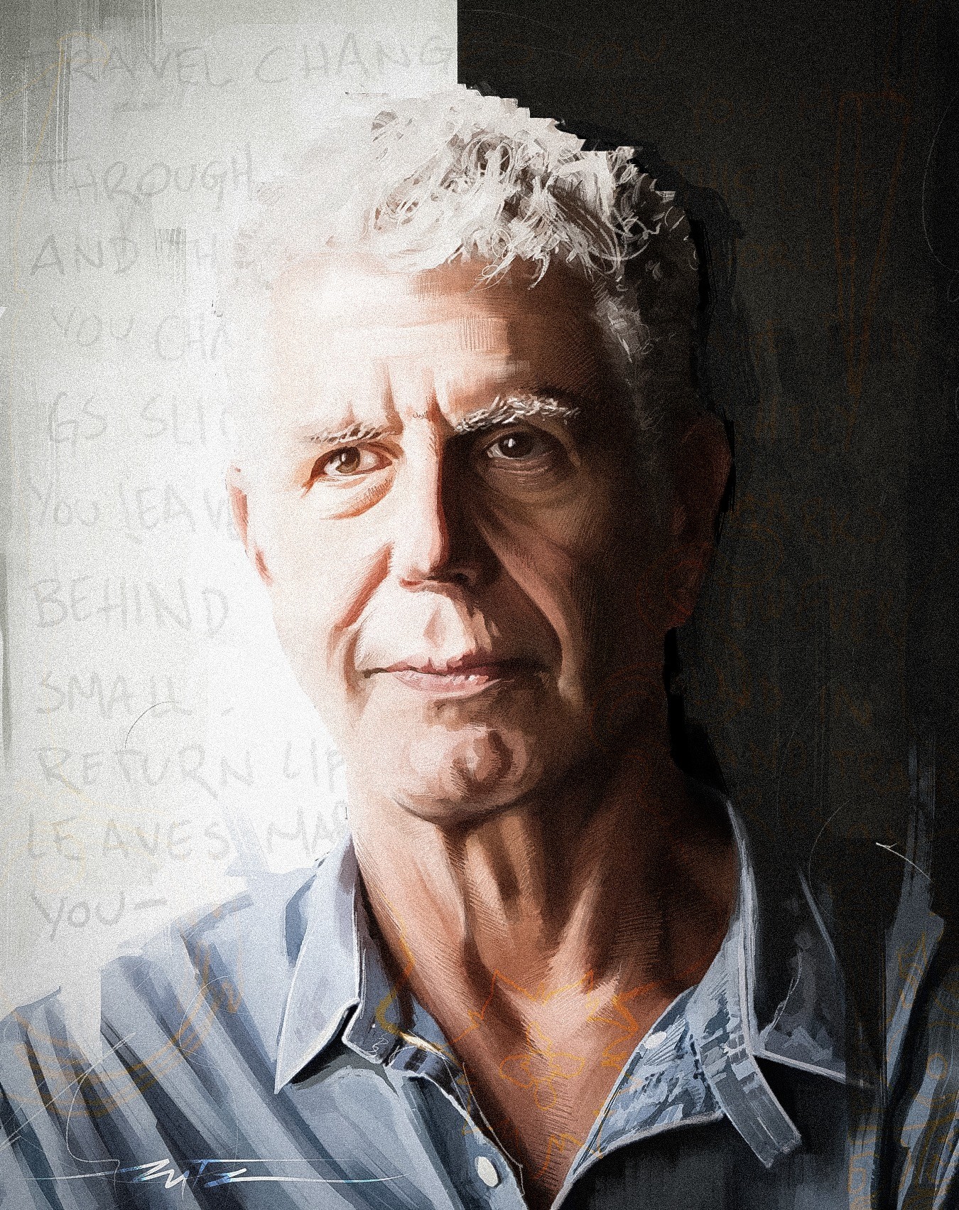 Artstation Anthony Bourdain Roy The Rat