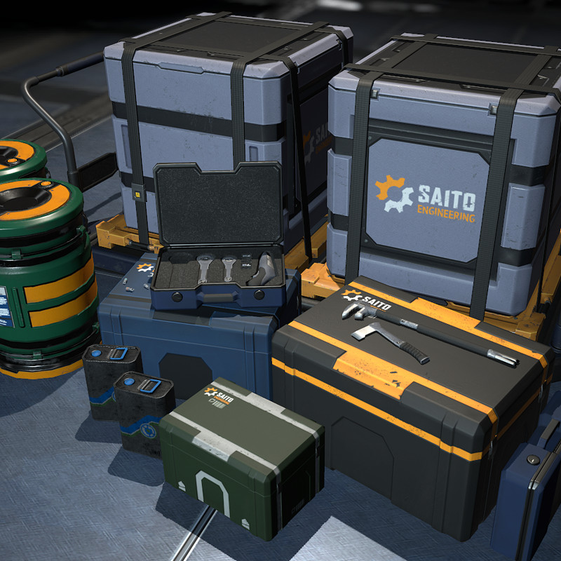 Sci-fi Crates