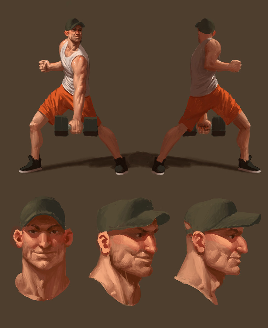 Shady Coastguard Character: Chad