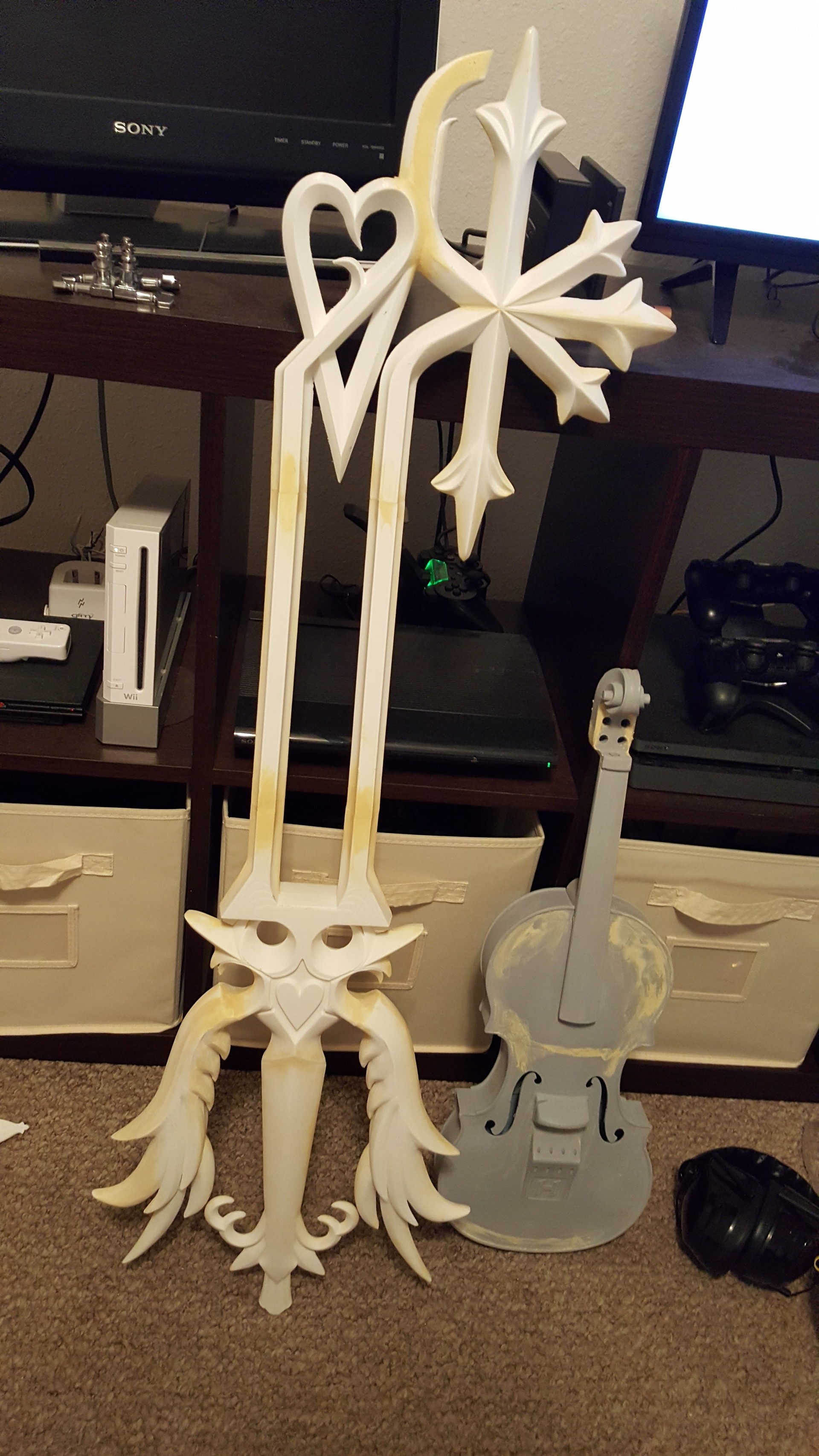 Artstation 3d Printed Hovalin With Scroll Ben Diefenbach