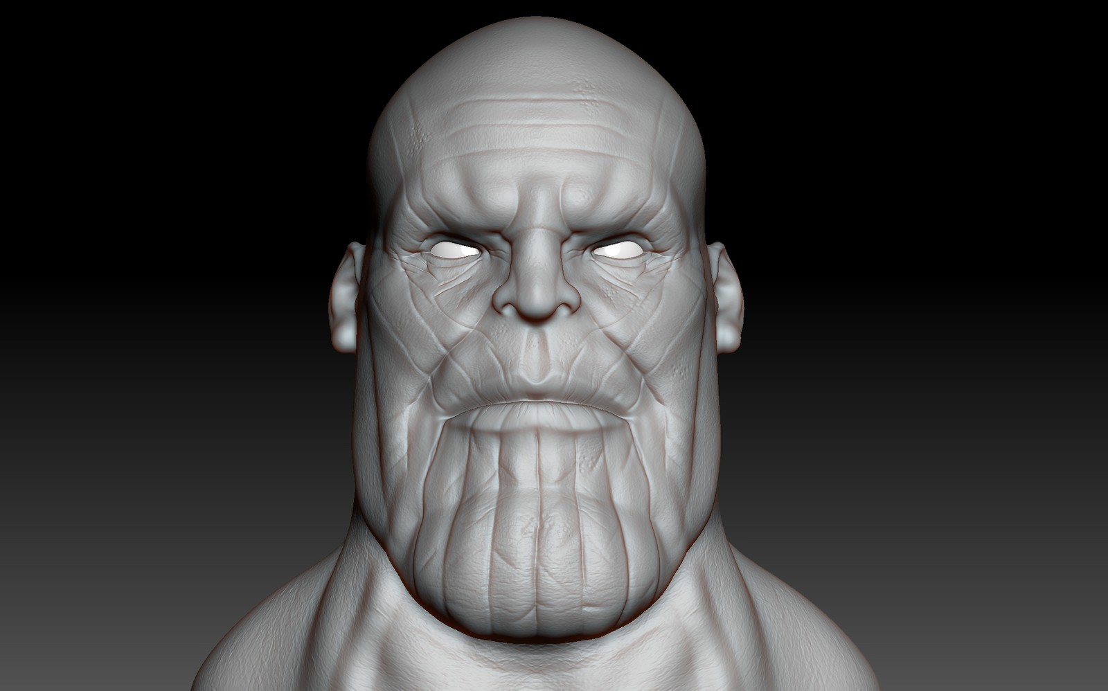 Thanos референс Zbrush