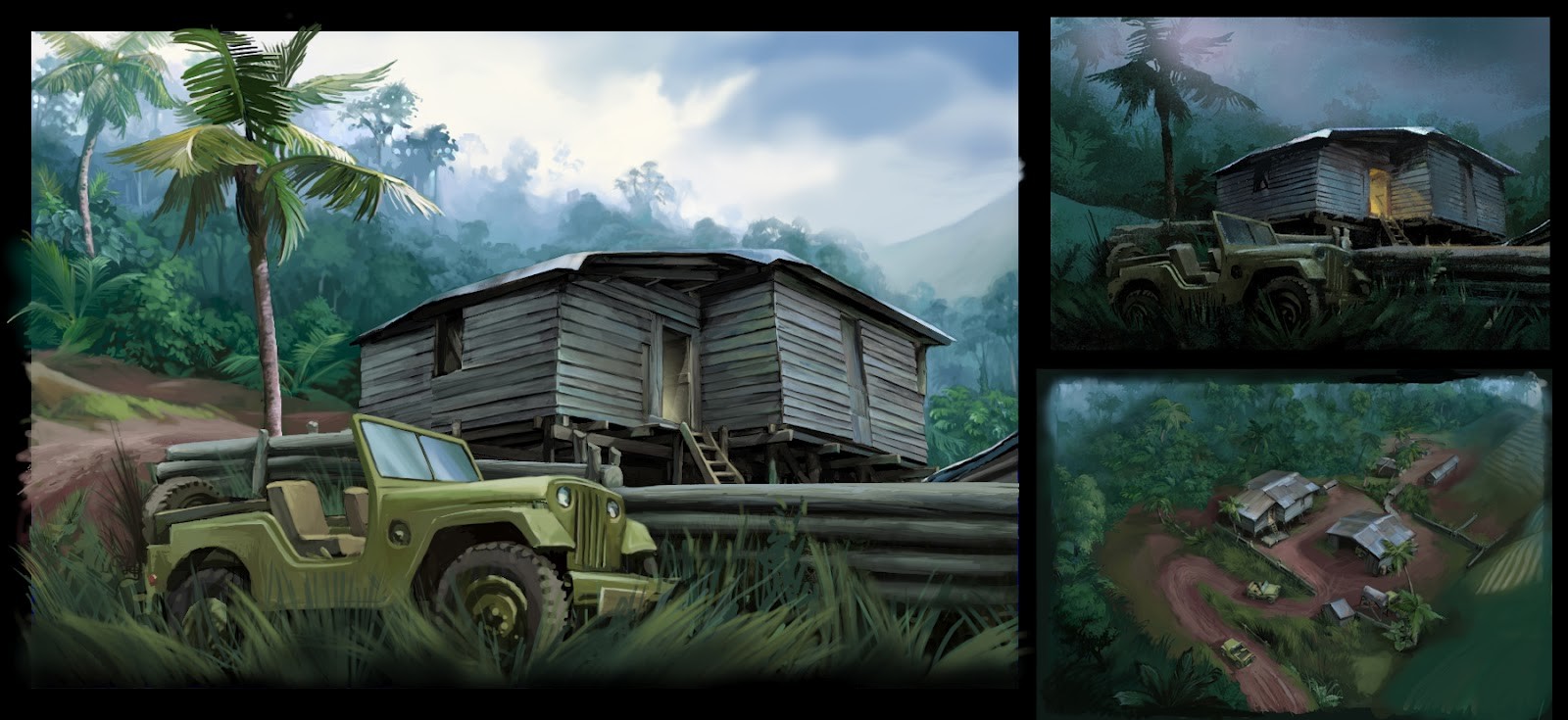 Dejan Ostojic - Scarface game concept art