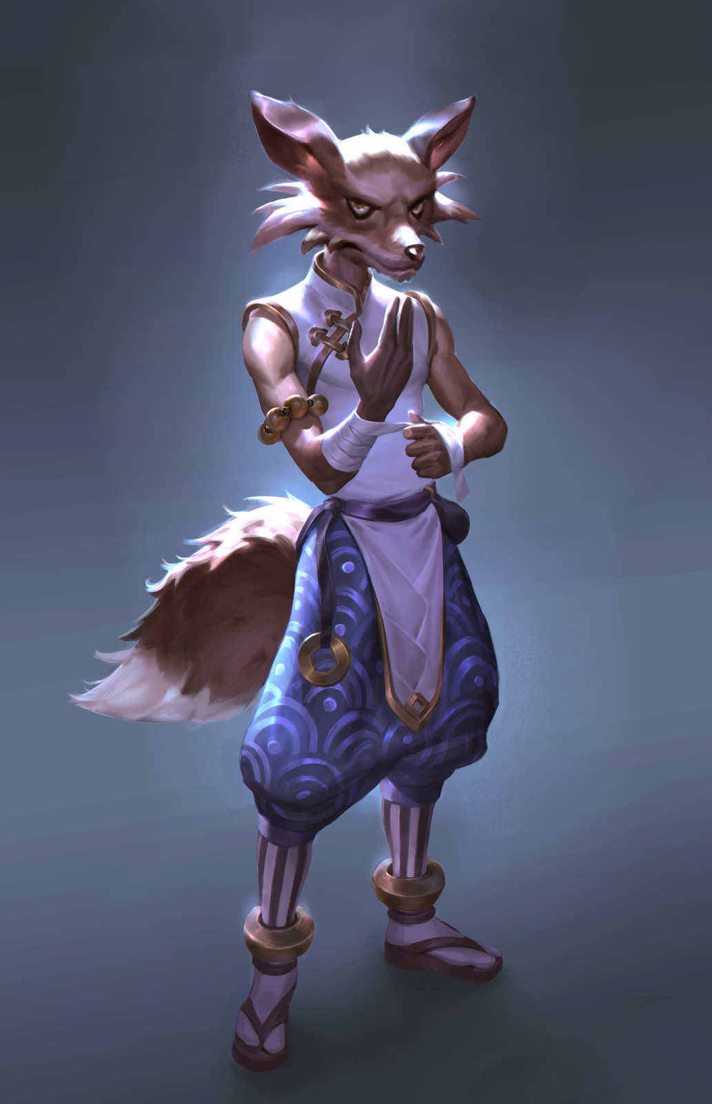 Martial arts fox :)
