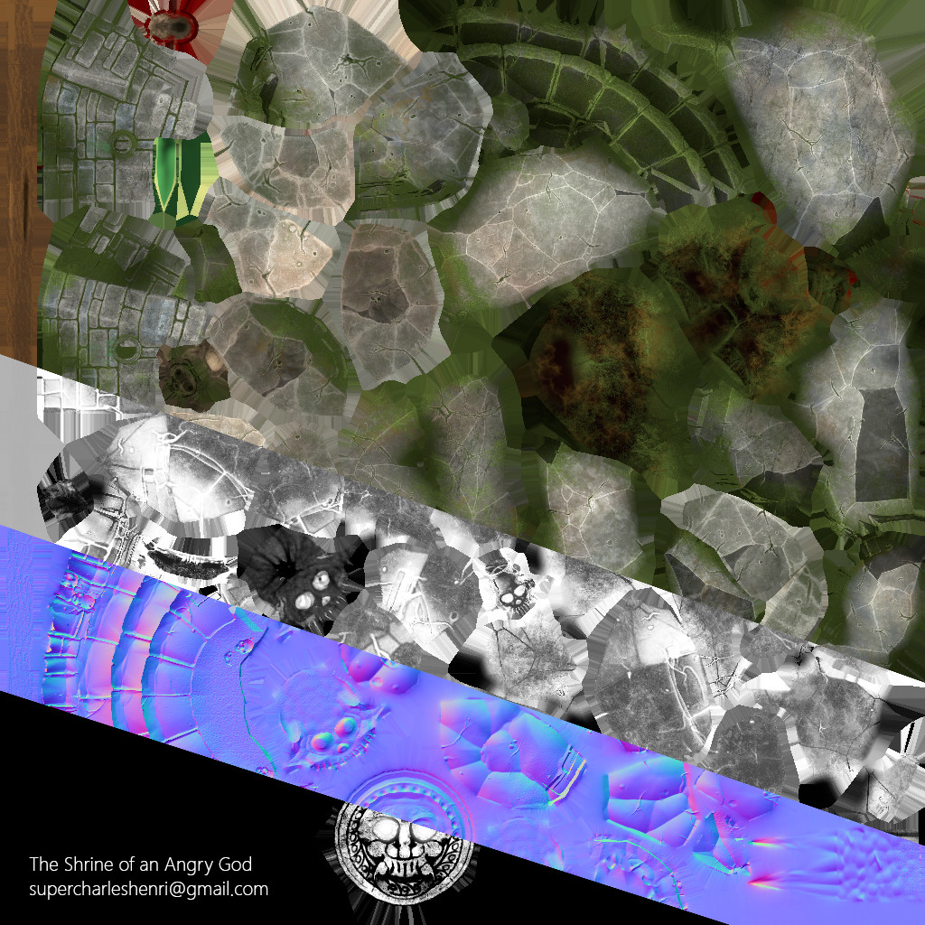 PBR Textures (Albedo, Roughness, Normal, Metalness)