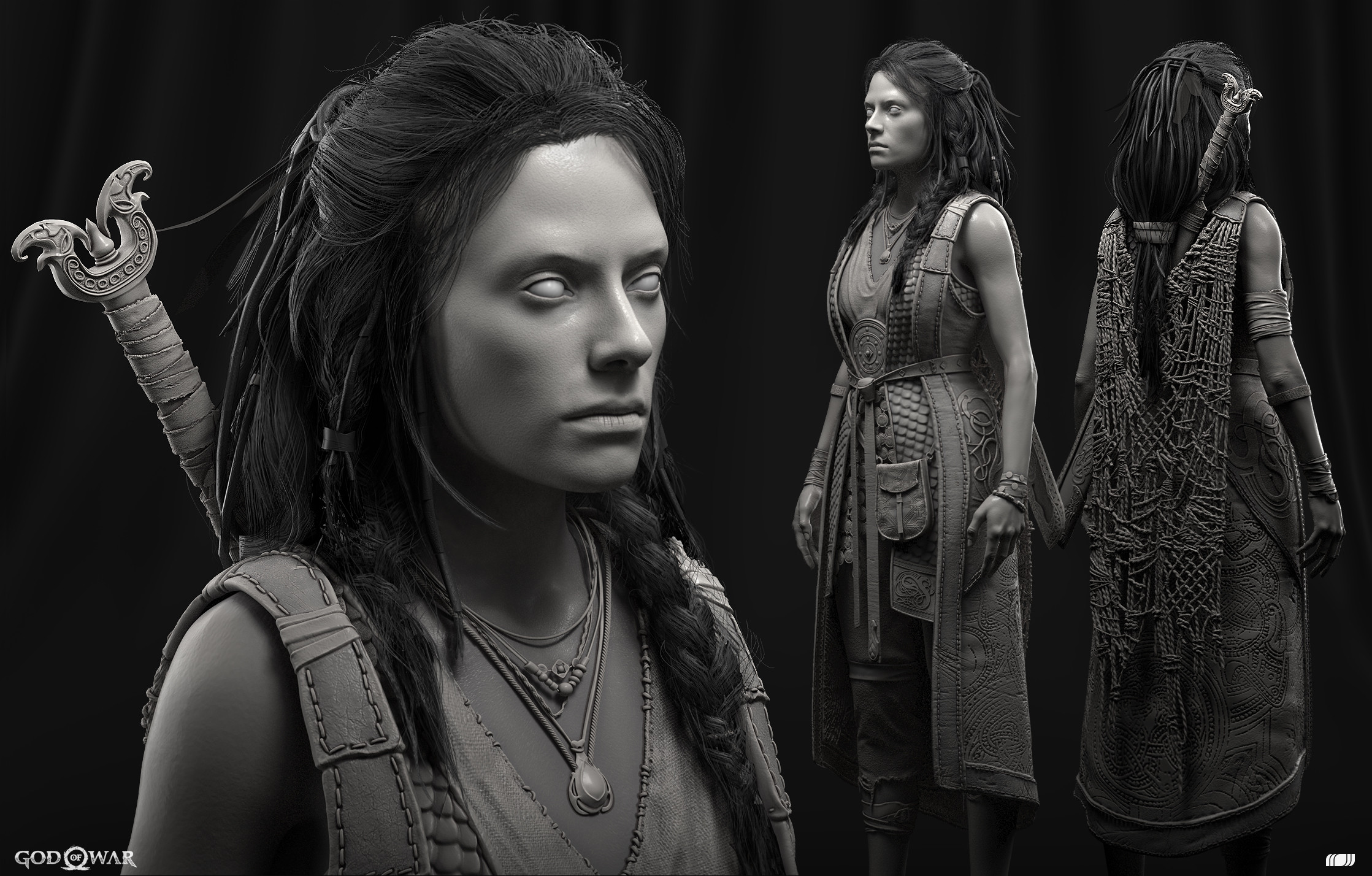 Freya (GOD OF WAR) - Download Free 3D model by Signature Studio