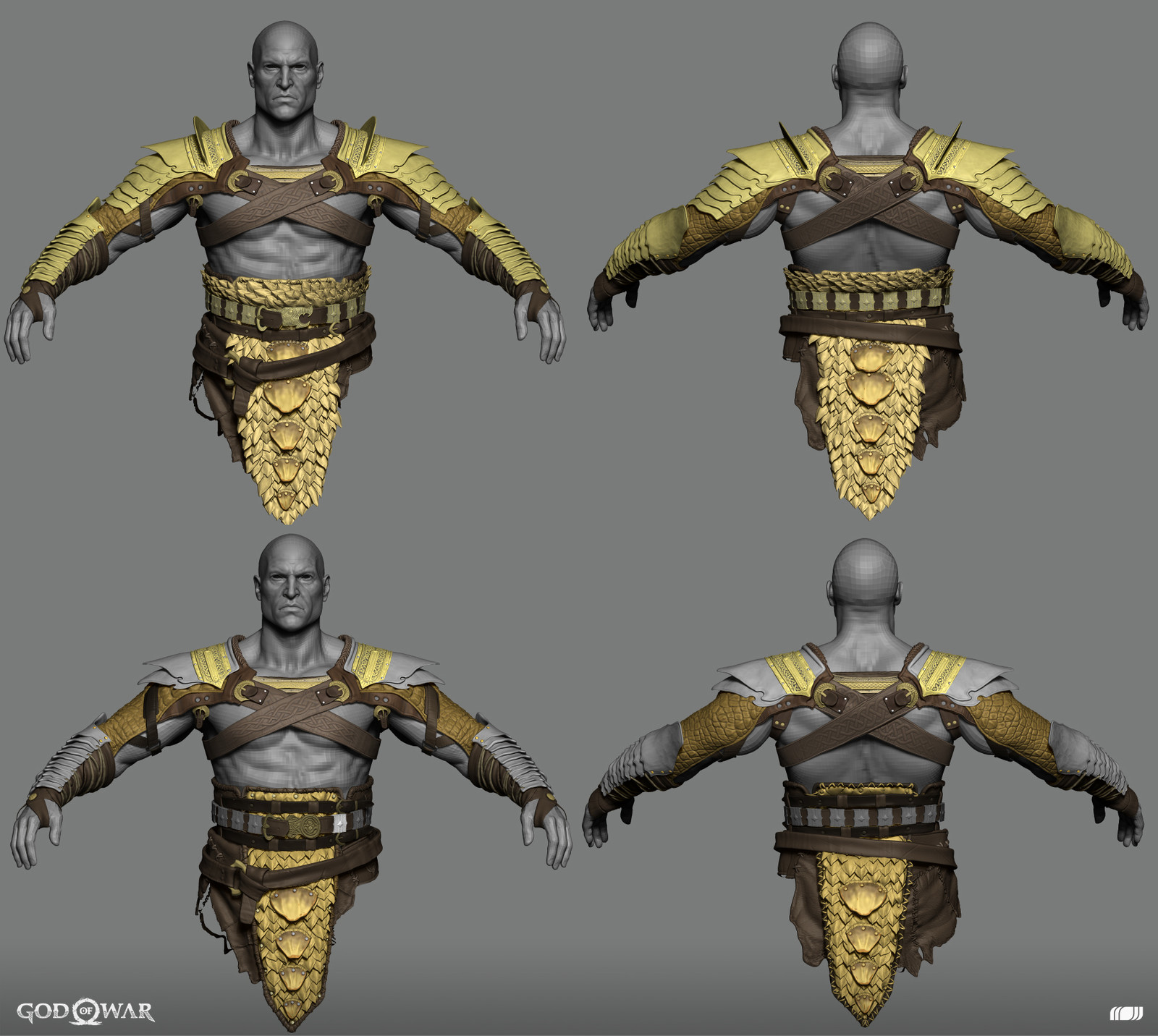 Kratos armor upgrades
Concept by Jose Cabrera