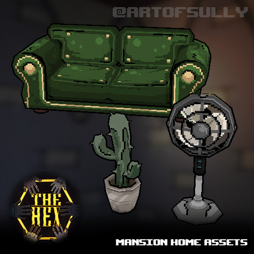 Mansion Home Assets (assets for 'The Hex')