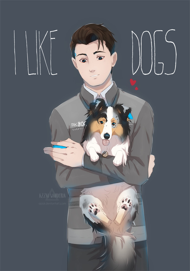 Azzai Wanderia Fanart Detroit Become Human