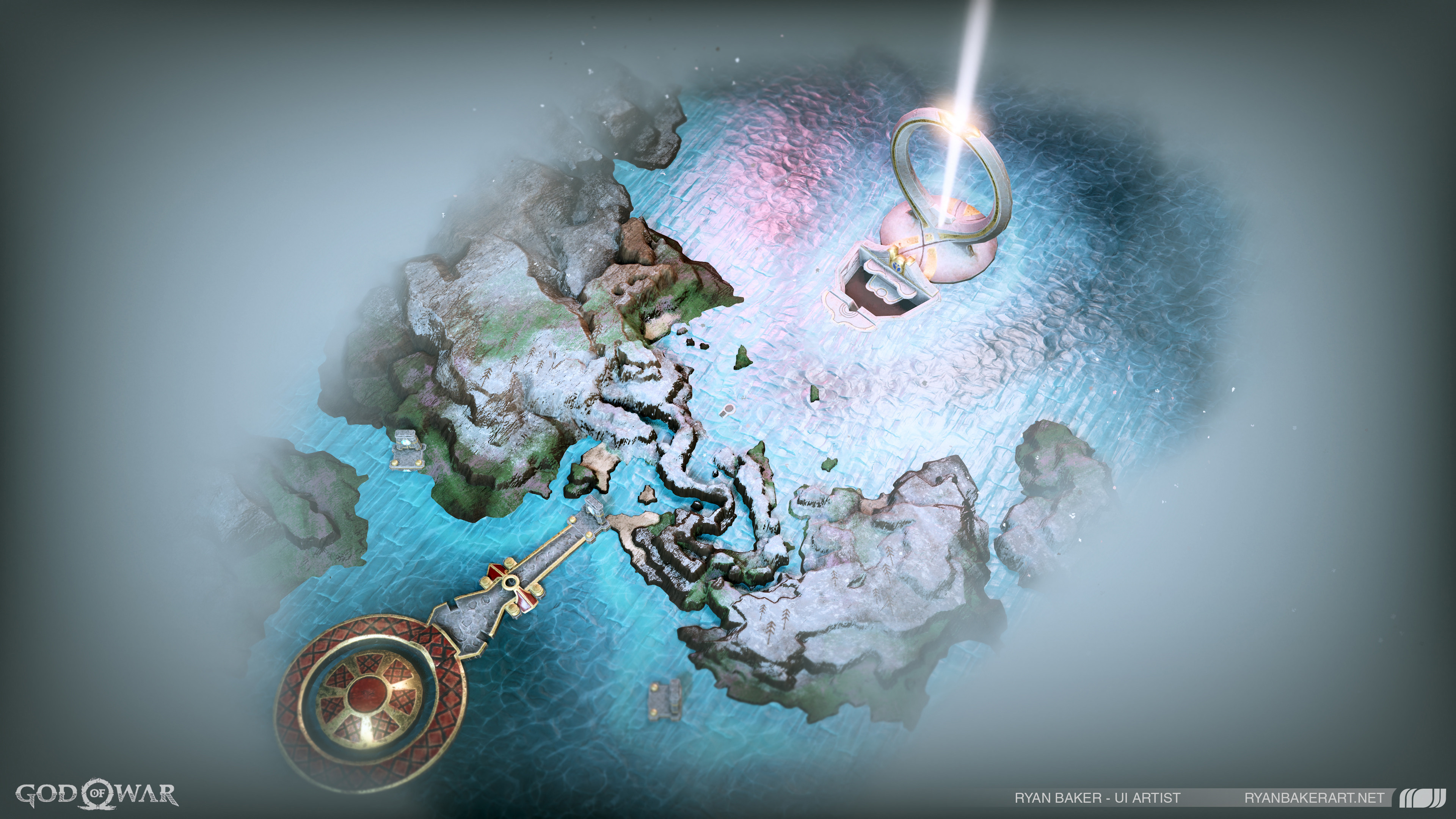 Alfheim God of War Map