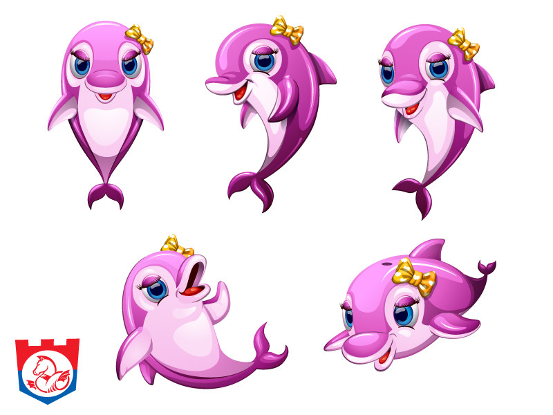 Tim Lai Seamaster Paint Character Design Ms Dolphin