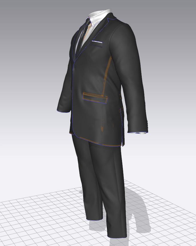 Kenzie LaMar Business Suit WIP