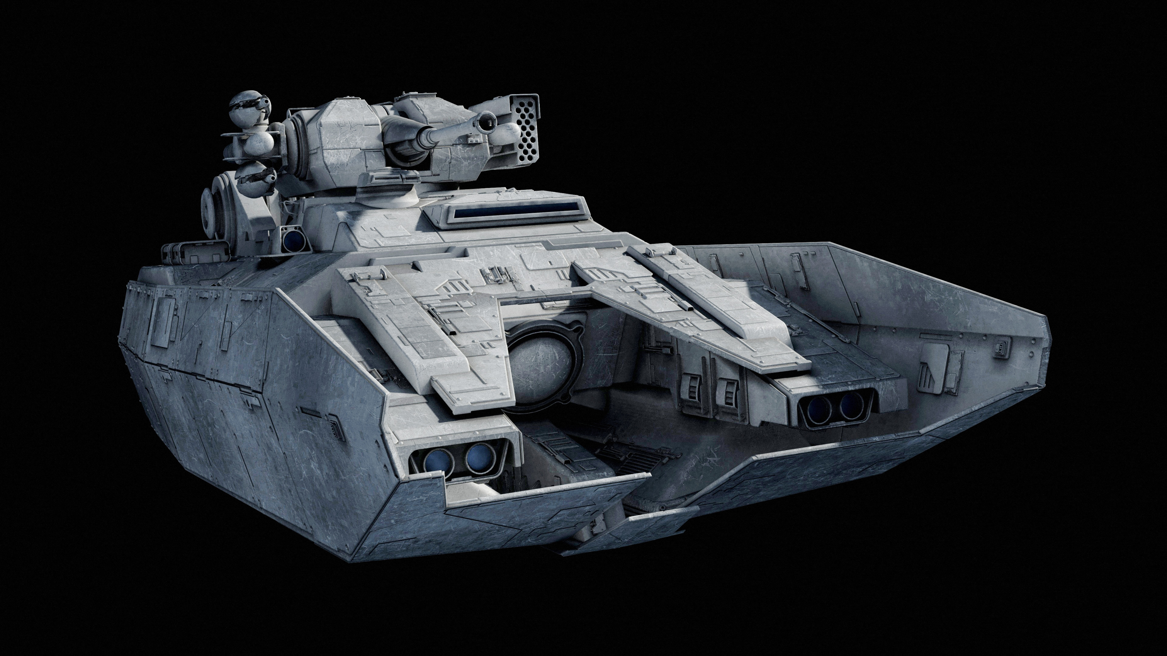 フィードラー☆芸術論☆ Ansel Hsiao - MAVr A7 Broadsword-class Repulsortank 4k