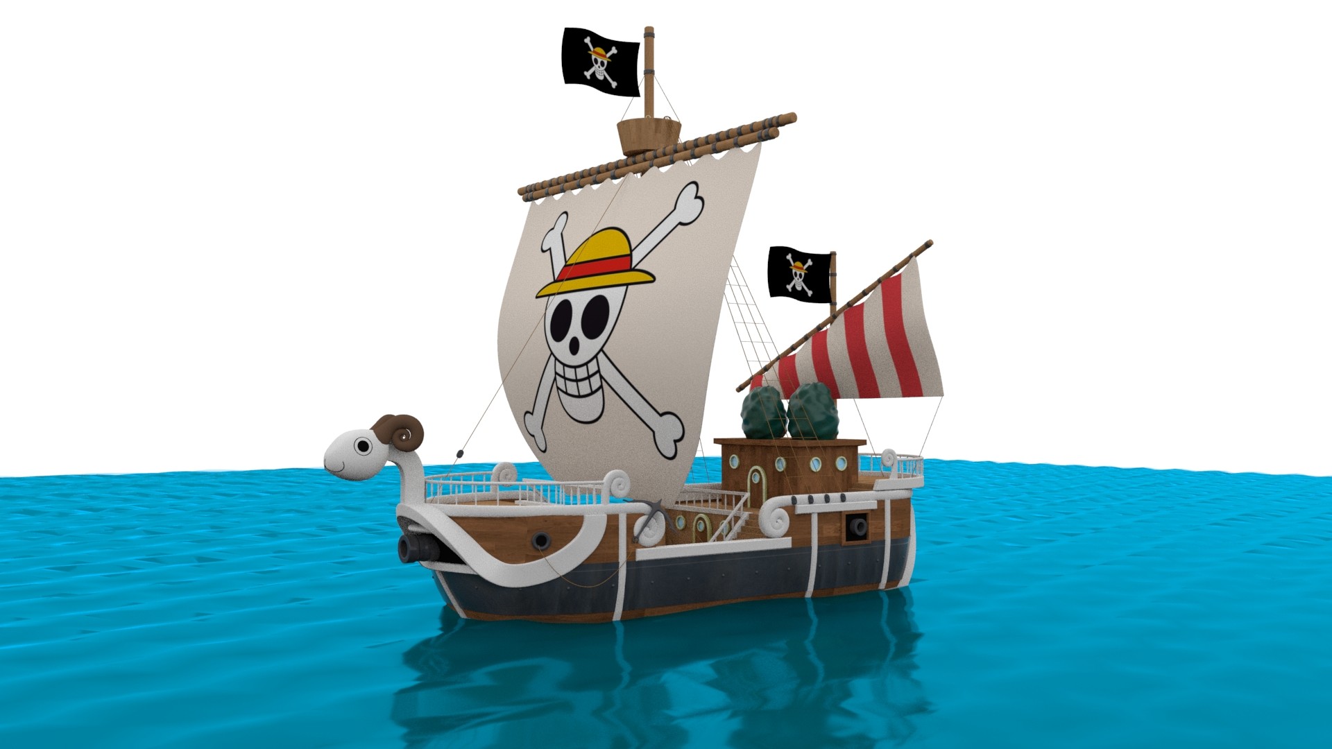 One piece going merry HD wallpapers