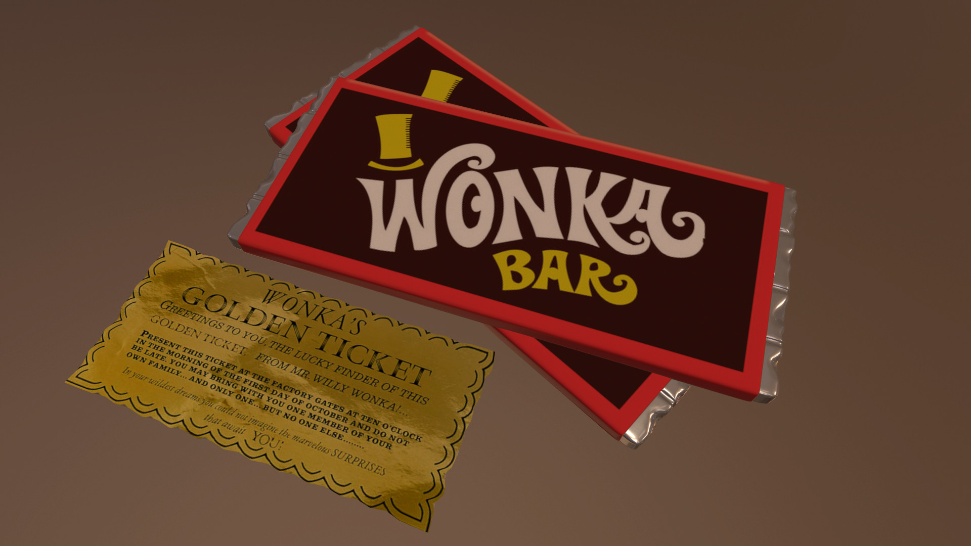 Kadirhan Osman Wonka Bar Golden Ticket