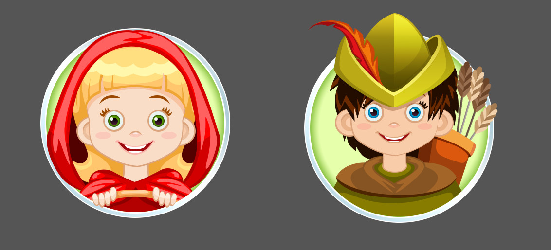 Artstation Little Red Riding Hood Meets Robin Hood