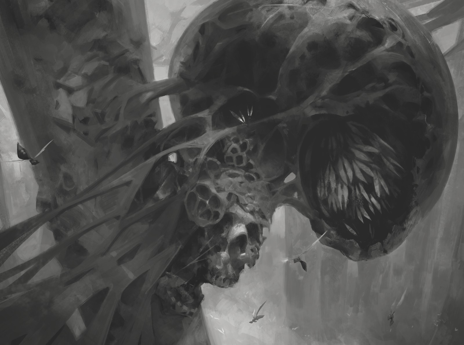 A hive on lost skull