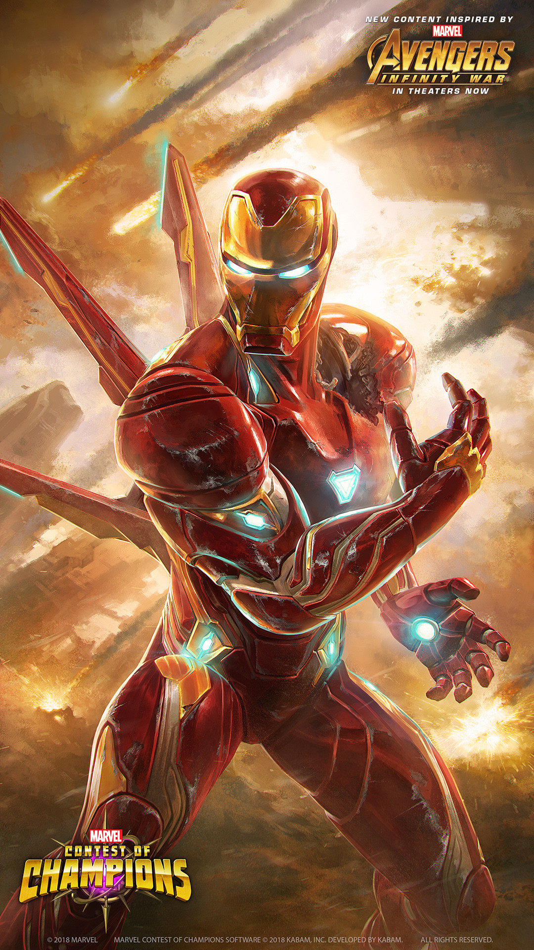Artstation Ironman Wallpaper The Infinity War Version Charles Chen Ge