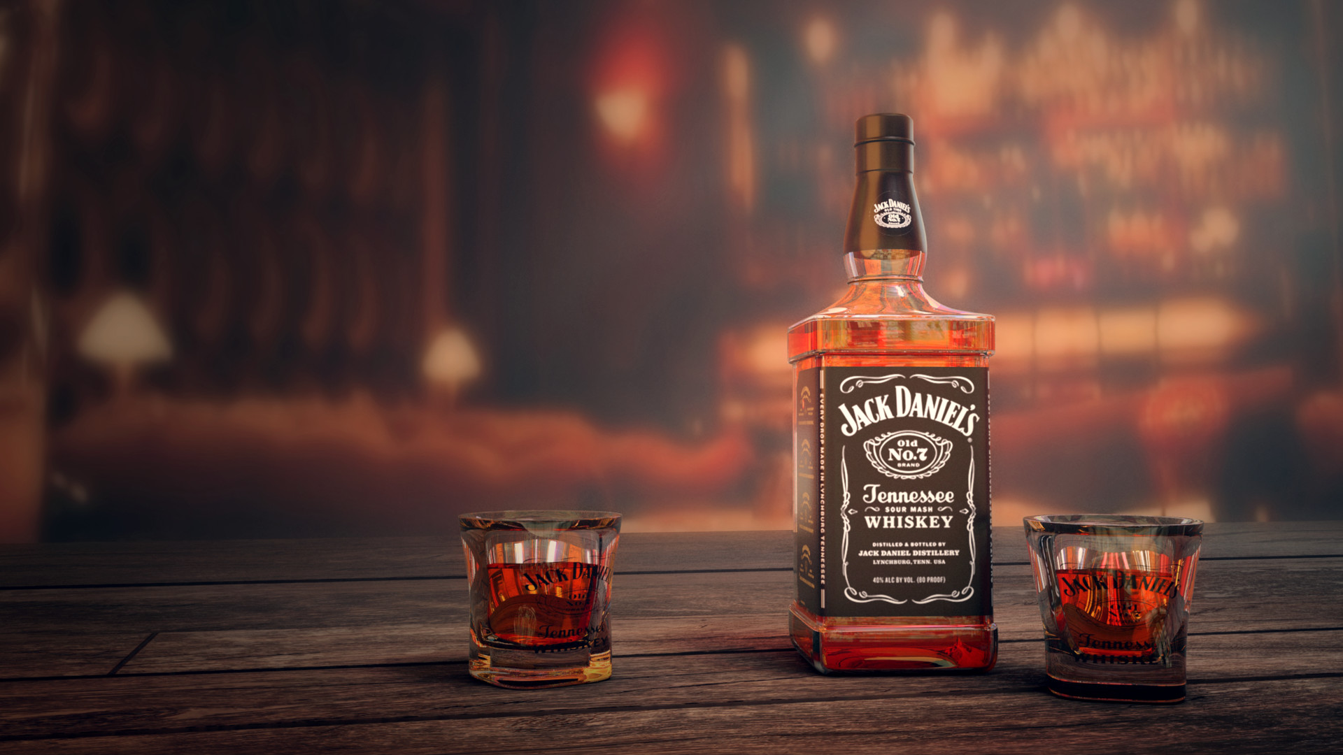 Artstation Jack Daniels Bottle David Brinkhof