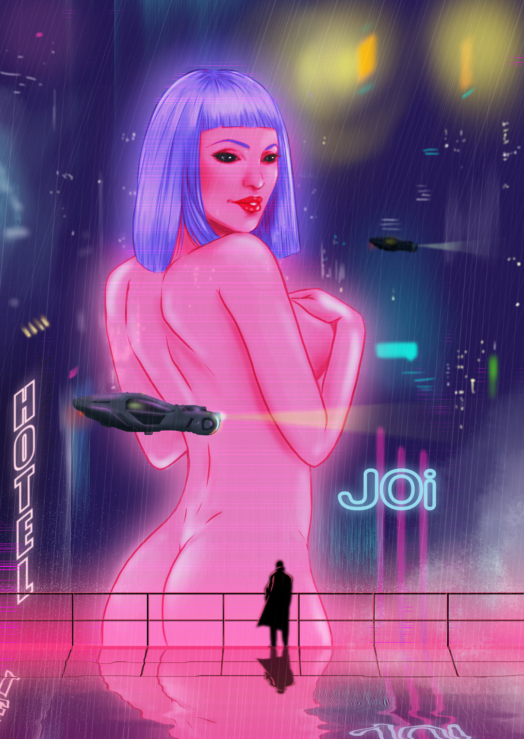 Poster design for Blade Runner 2049.