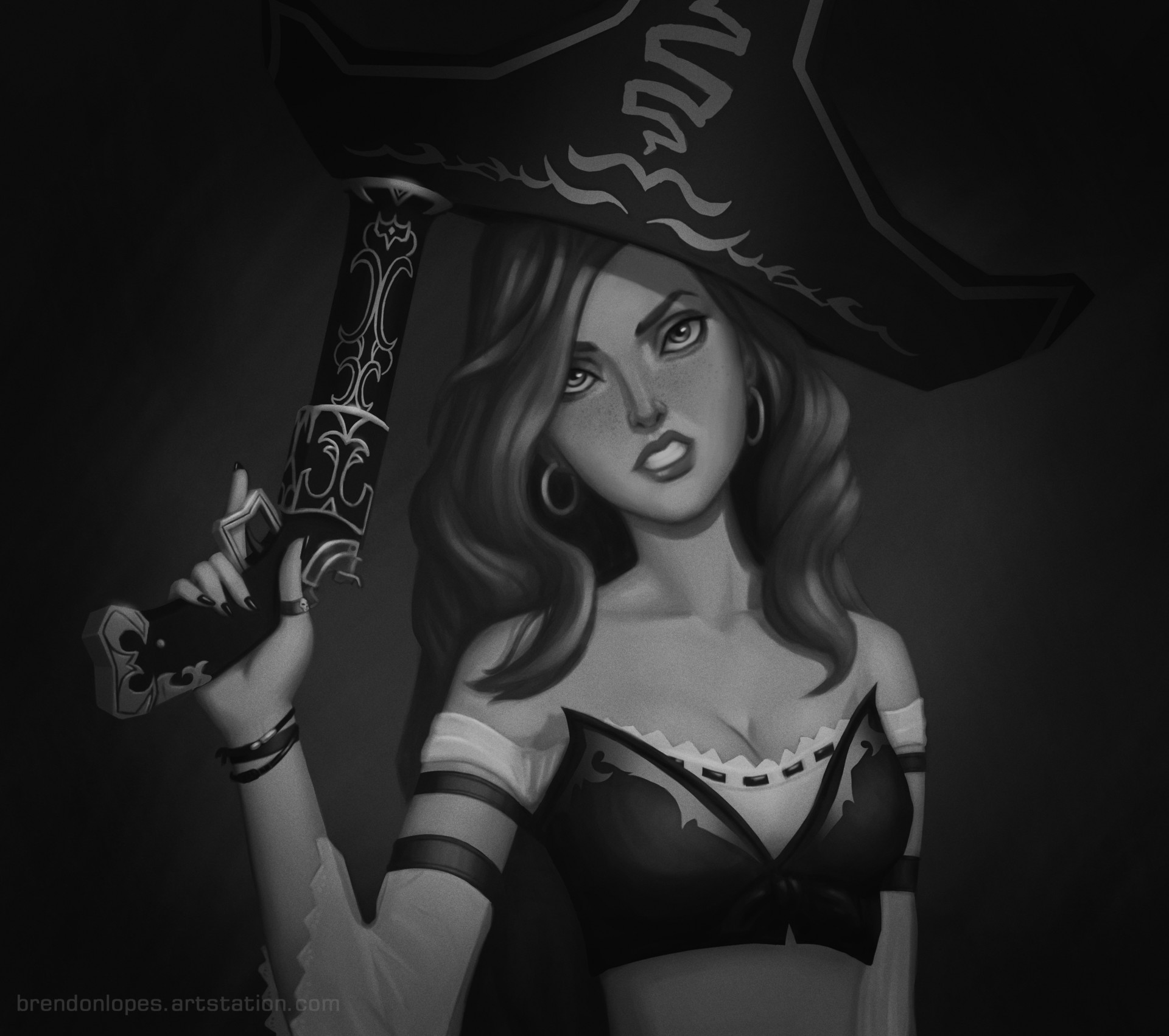 Artstation 2 Miss Fortune Brendon Lopes