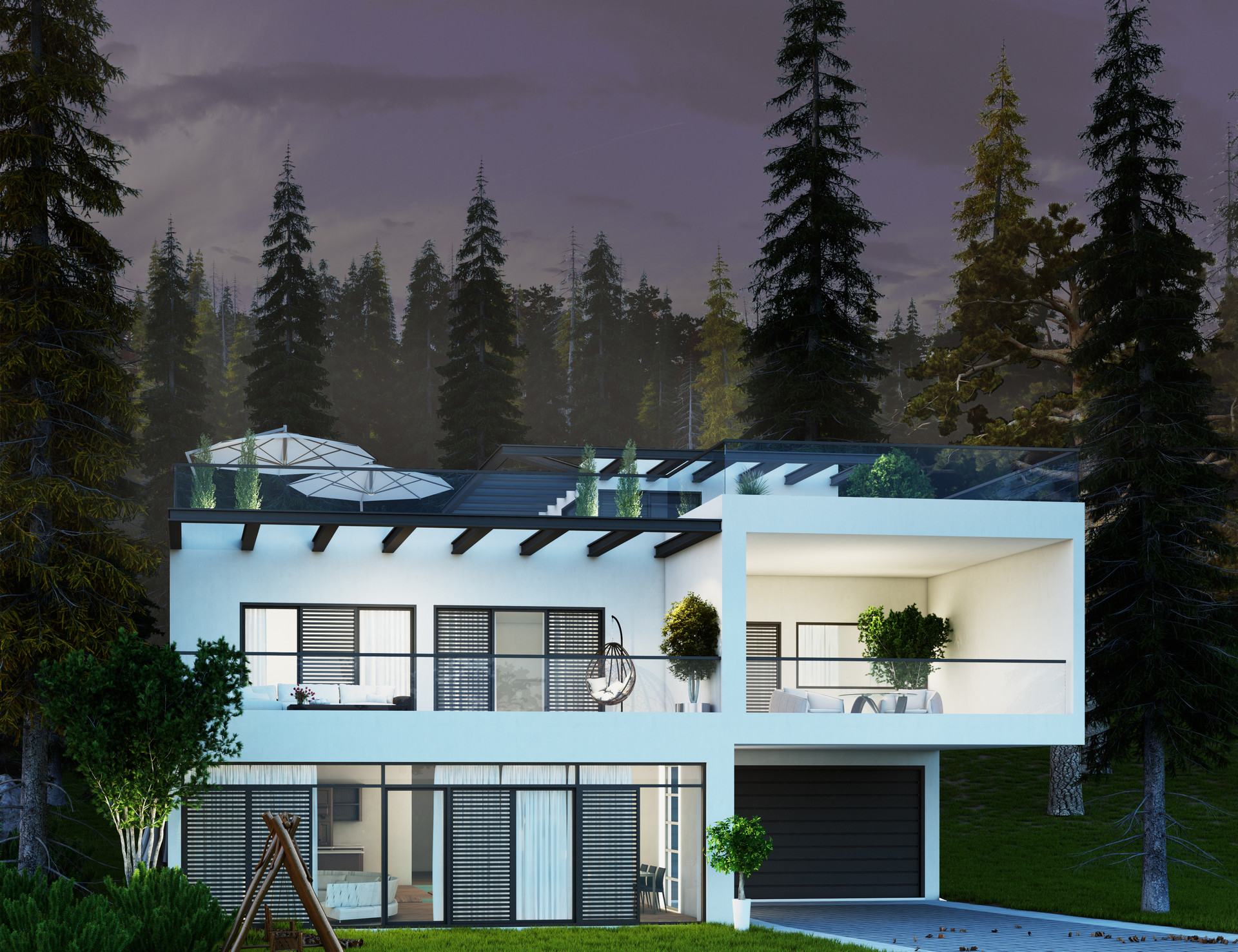 Artstation Modern Home Photorealistic 3d Rendering Services